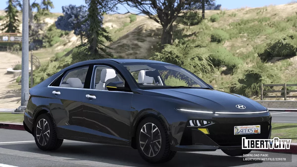 Hyundai Verna 2023 v1 / GTA 5