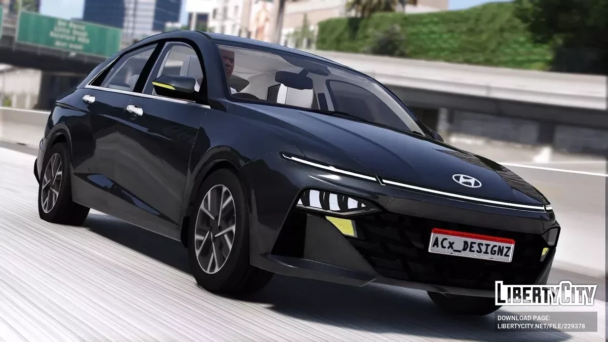 Hyundai Verna 2023 v1 / GTA 5