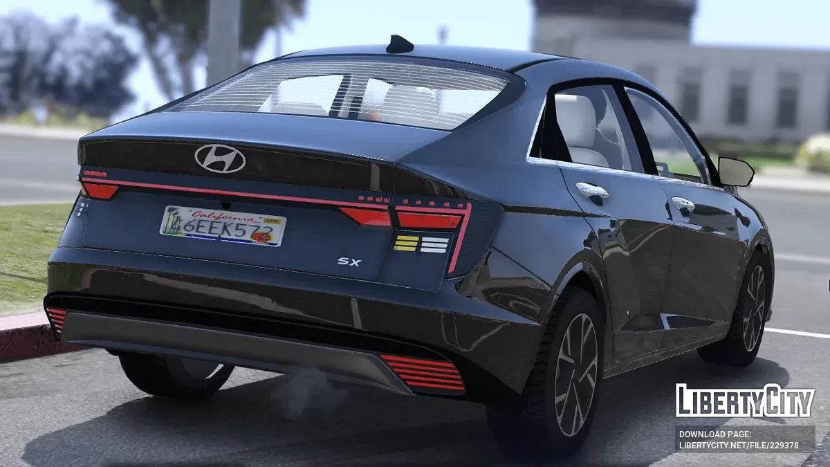 Hyundai Verna 2023 v1 / GTA 5