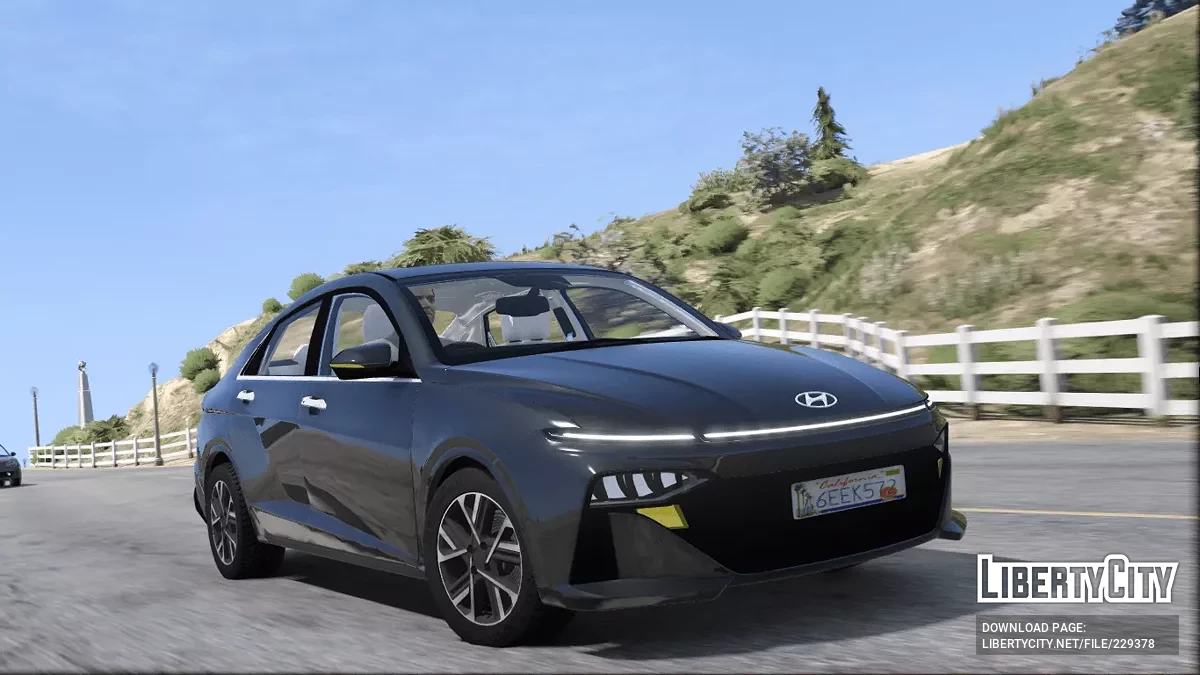 Hyundai Verna 2023 v1 / GTA 5