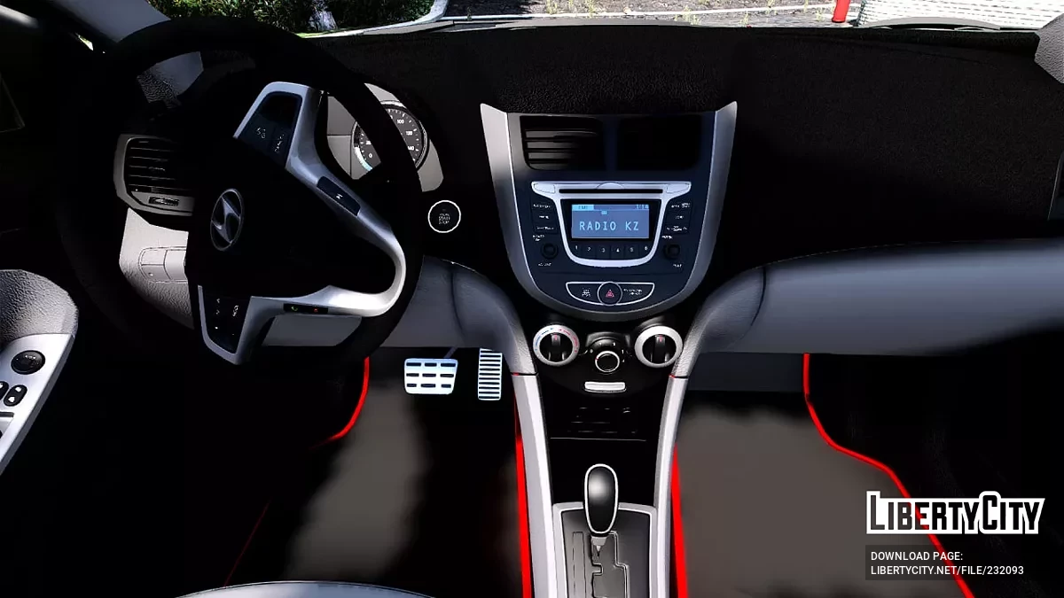 Hyundai Accent 2015 Дорест / GTA 5