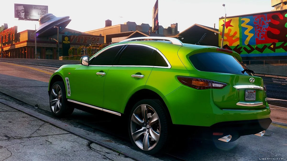 Infiniti FX50S [Add-On / Replace | Animated] 1.1 / GTA 5