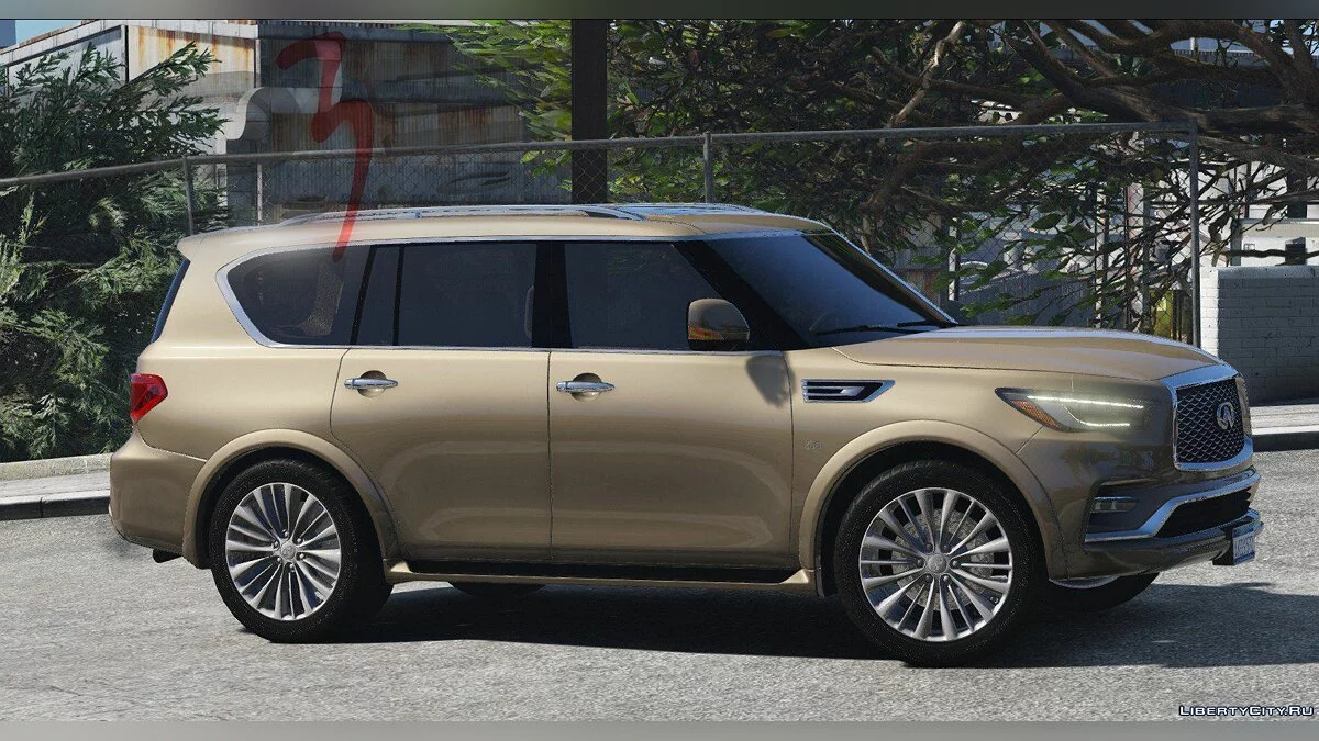 Infiniti QX80 2018 [Add-On | AO | Template] 1.1.3107 / GTA 5