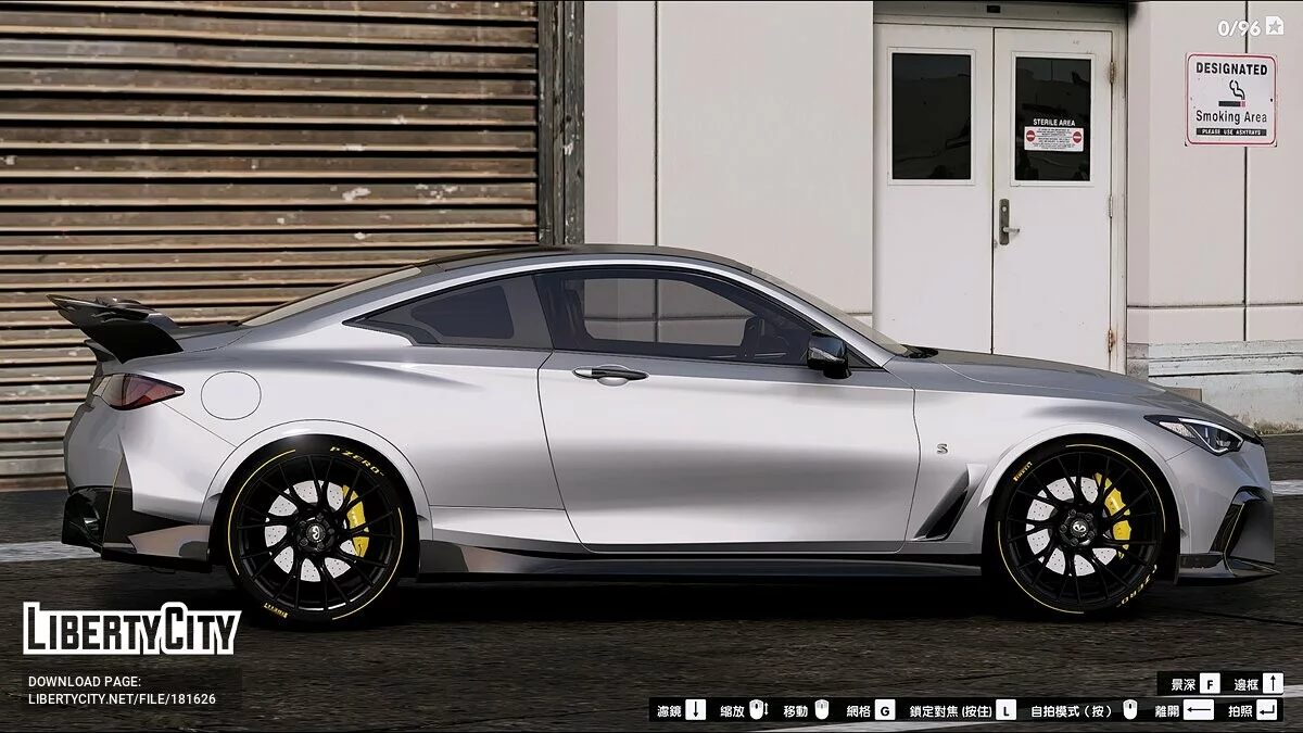 Infiniti Q60 Project Black S 2018 / GTA 5
