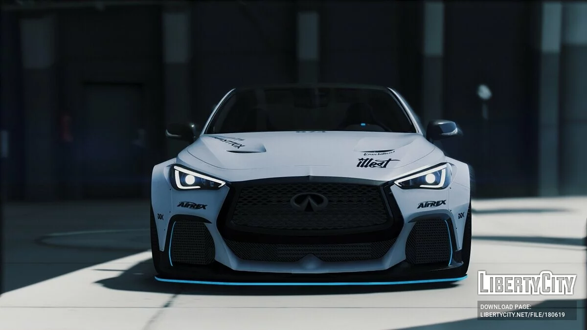 Infiniti Q60 Project Black S / GTA 5
