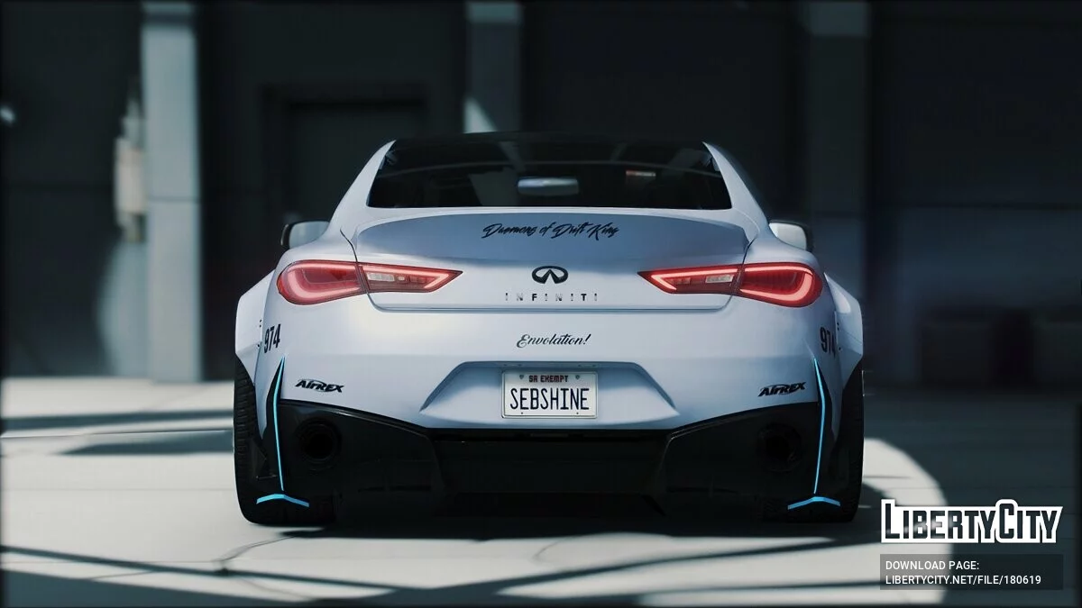 Infiniti Q60 Project Black S / GTA 5