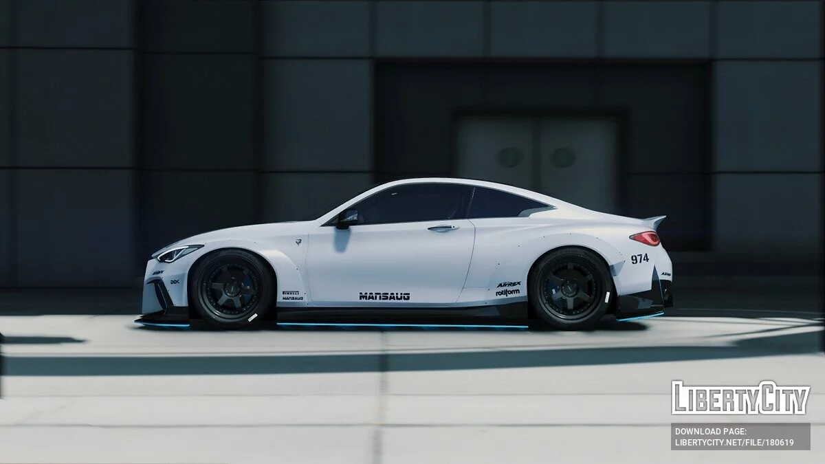 Infiniti Q60 Project Black S / GTA 5