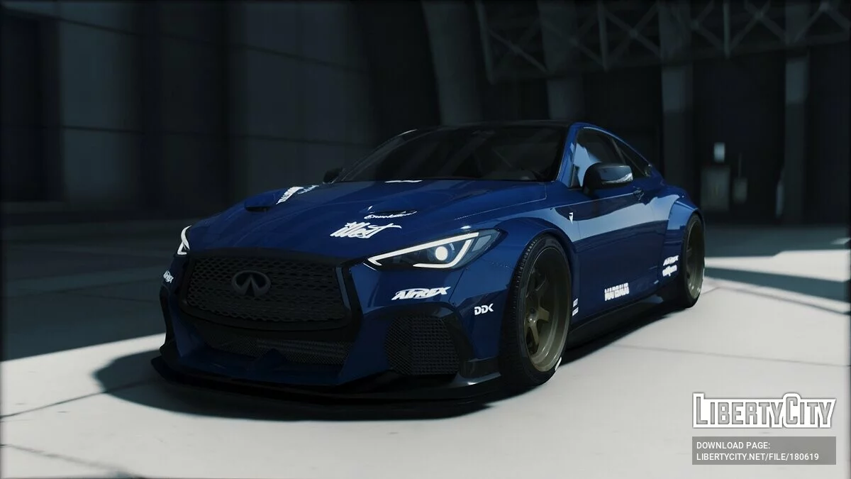 Infiniti Q60 Project Black S / GTA 5