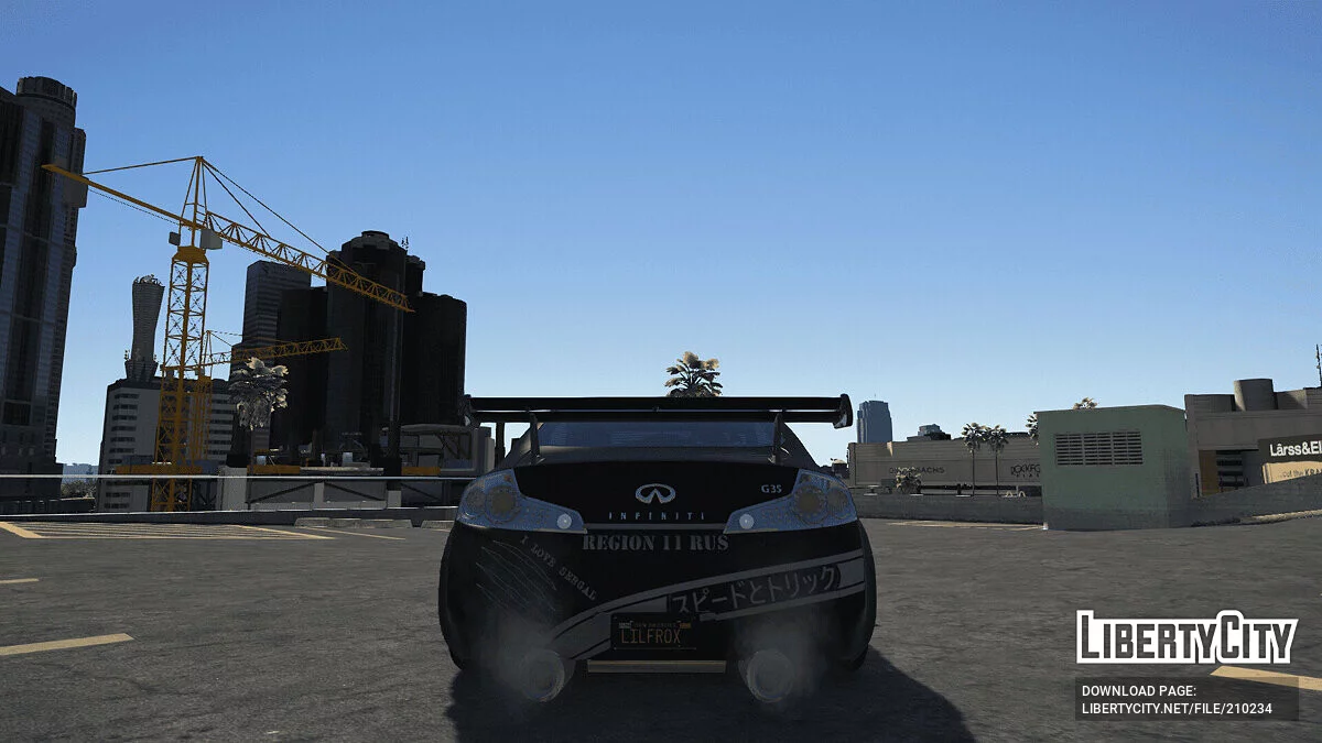 Infiniti G35 (V35) Coupe Furry / GTA 5