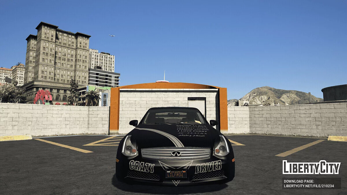 Infiniti G35 (V35) Coupe Furry / GTA 5