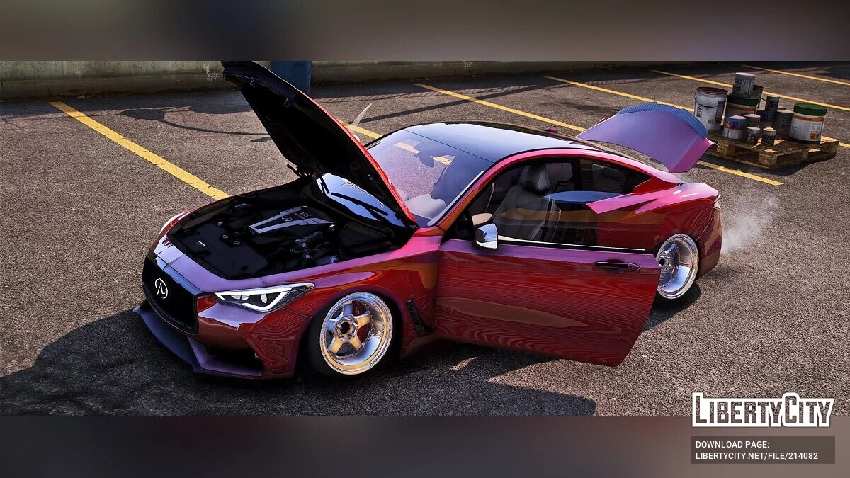 Infiniti Q60 Stanced / GTA 5