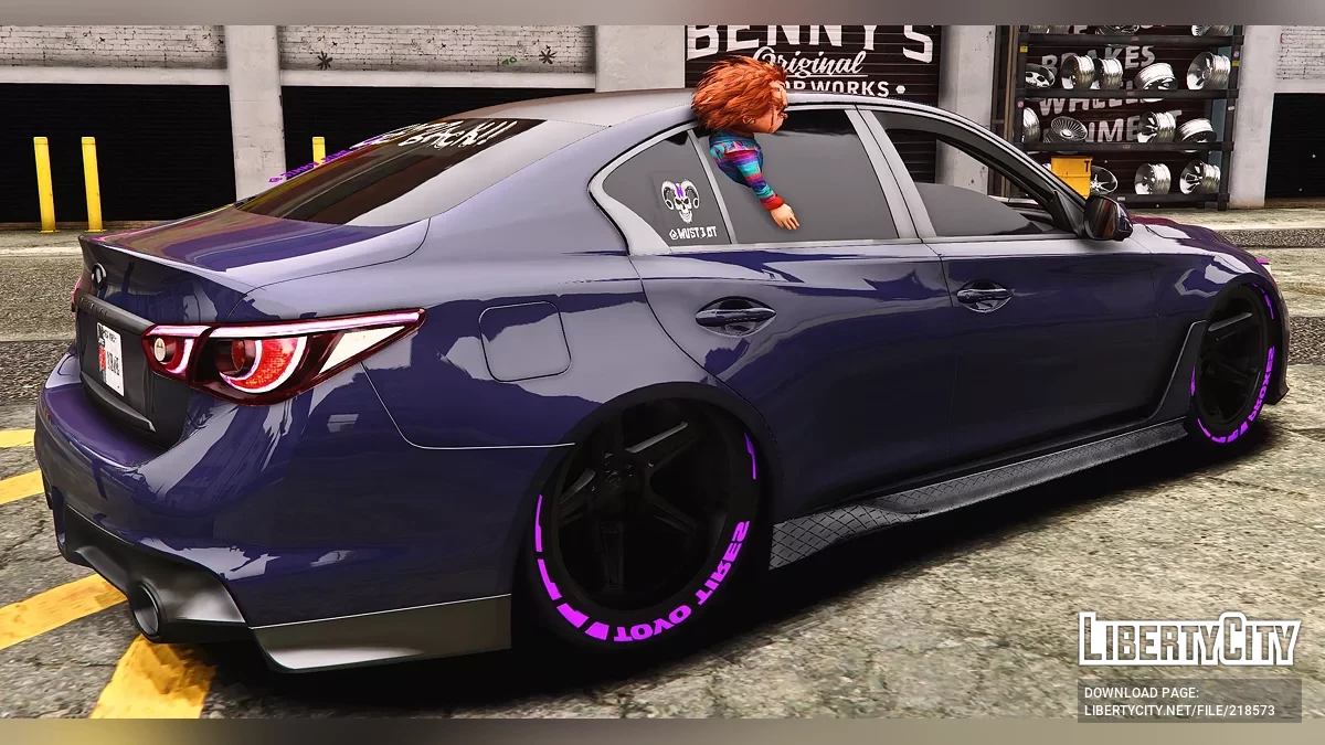 Infiniti Q50 Slideshow Custom / GTA 5