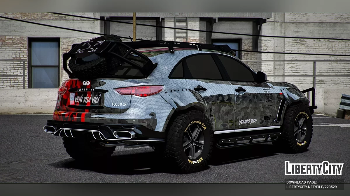 Infiniti FX50s Offroad / GTA 5
