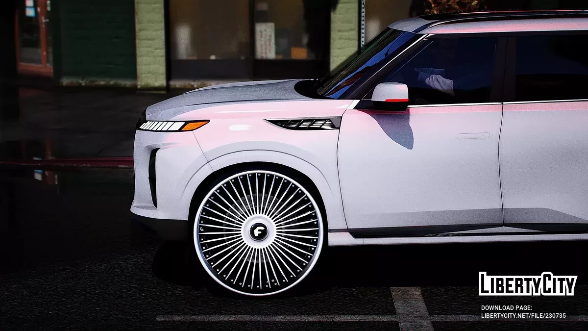 2025 Infiniti QX80 On 30 Forgiatos With Animated Sunroof / GTA 5