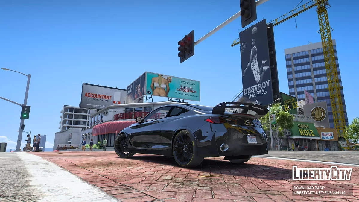Infiniti Q60 Project Black S Concept / GTA 5