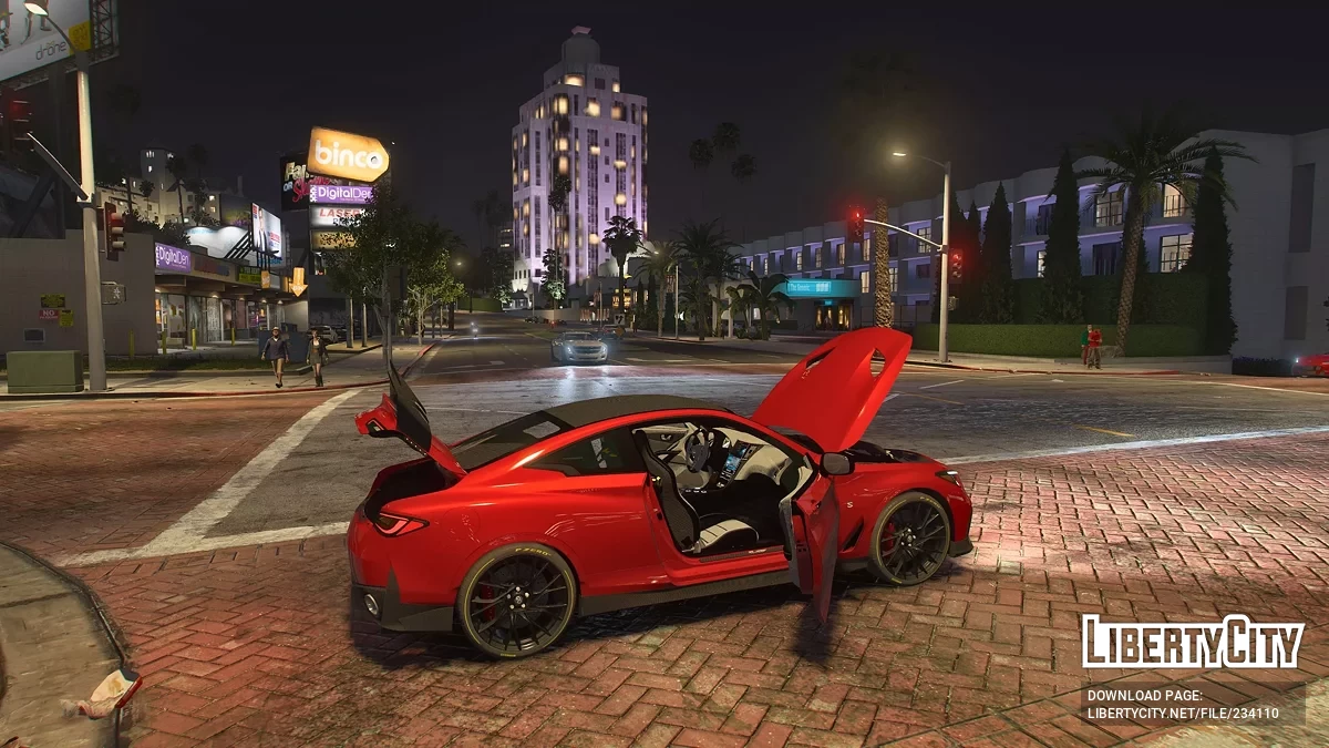 Infiniti Q60 Project Black S Concept / GTA 5