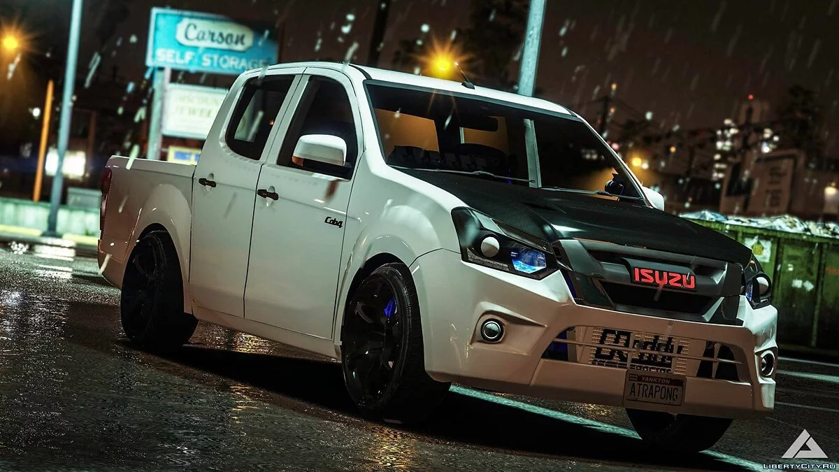 Isuzu D-MAX Blue Power 1.9 2016 [Add-On] / GTA 5