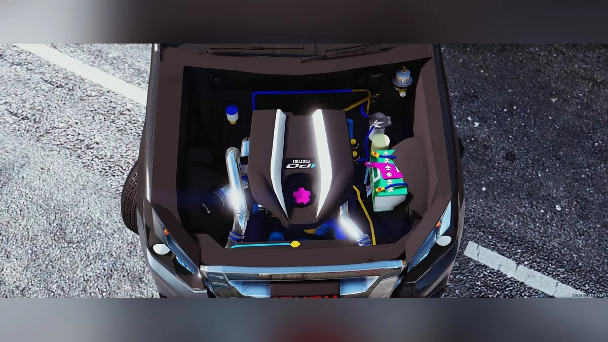 Isuzu D-MAX Blue Power 1.9 2016 [Add-On] / GTA 5