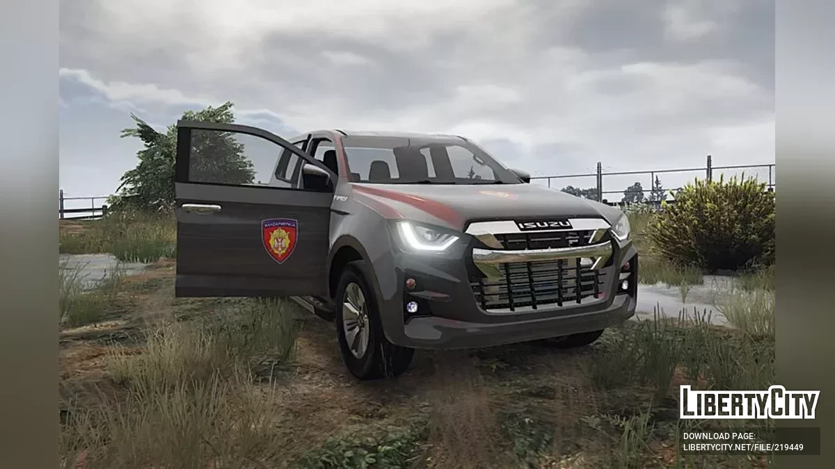 Isuzu DMax — Zandarmerija [ADD-ON] / GTA 5