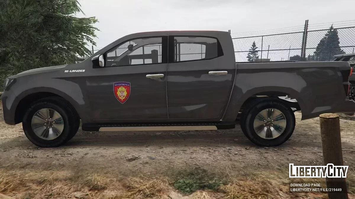 Isuzu DMax — Zandarmerija [ADD-ON] / GTA 5