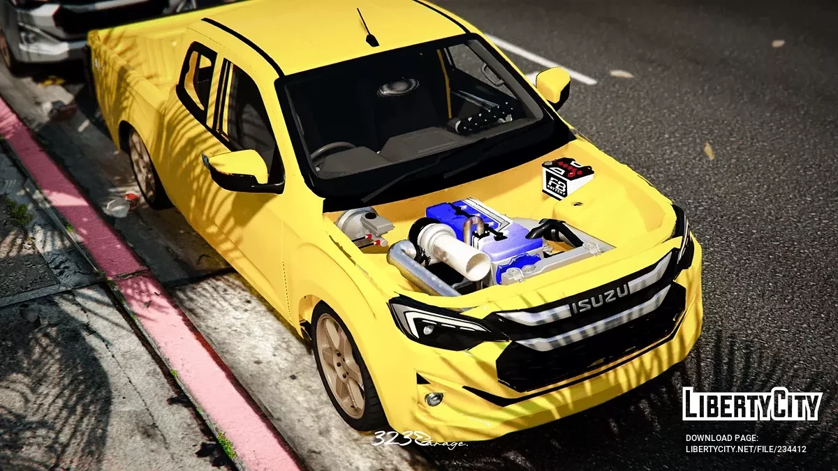 Isuzu D-max 2024 cab v1.0 / GTA 5