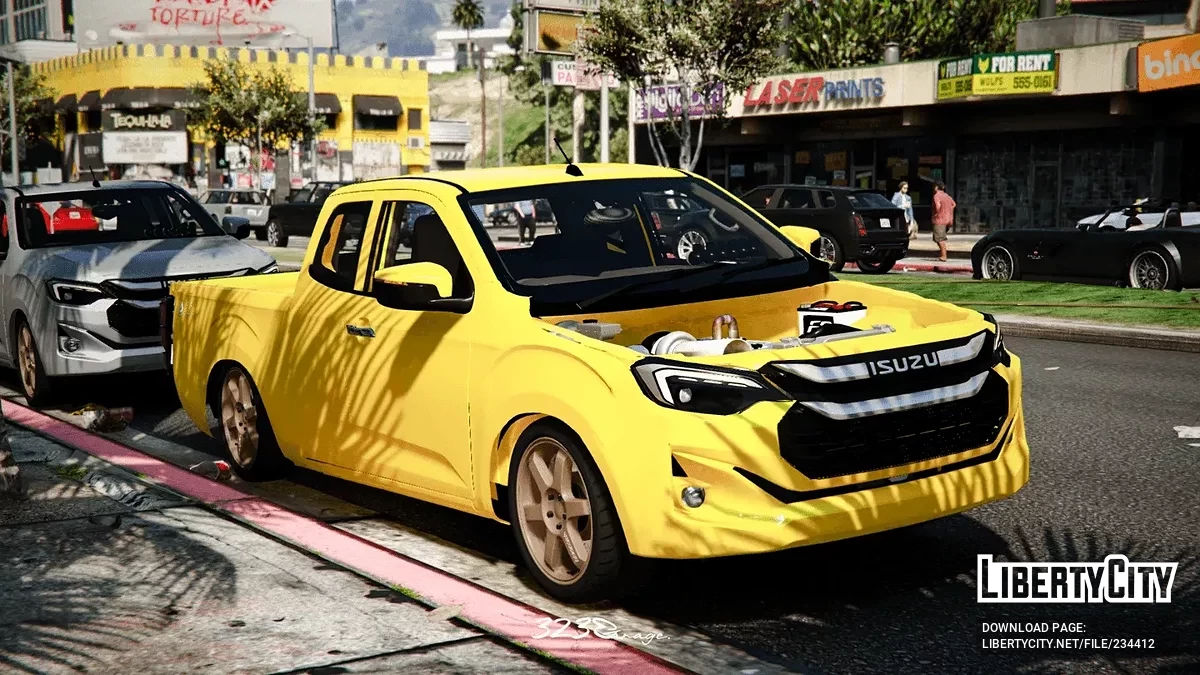 Isuzu D-max 2024 cab v1.0 / GTA 5