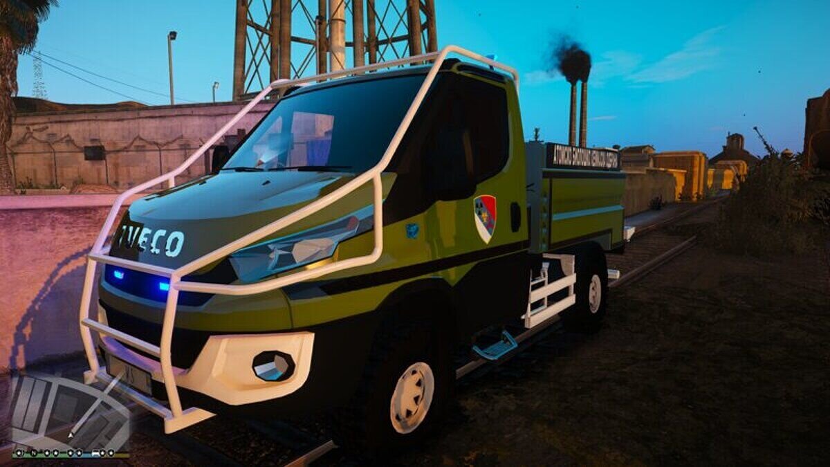 Iveco для GTA 5: 2 машины Iveco на ГТА 5