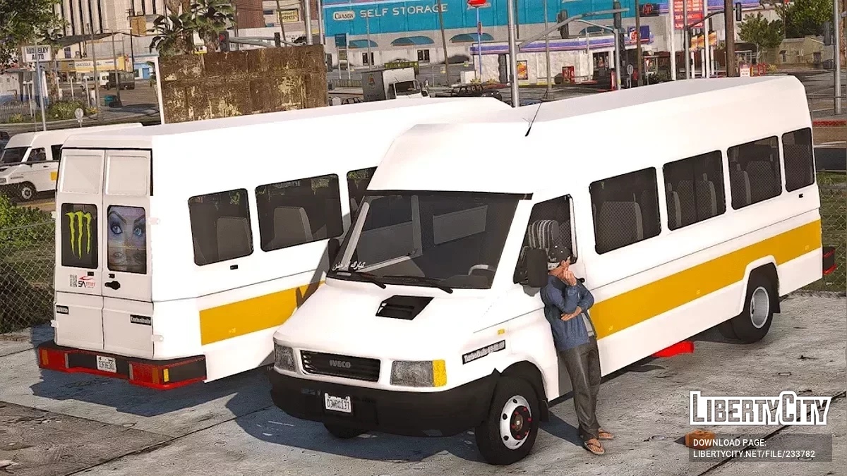 Iveco Libyan Bus v1.0 / GTA 5