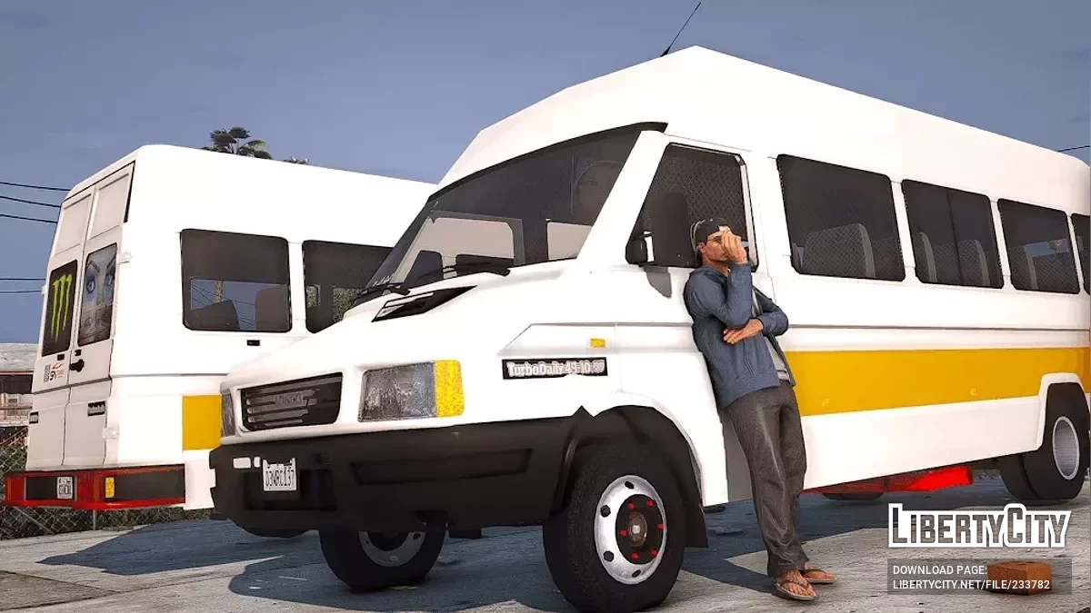 Iveco Libyan Bus v1.0 / GTA 5