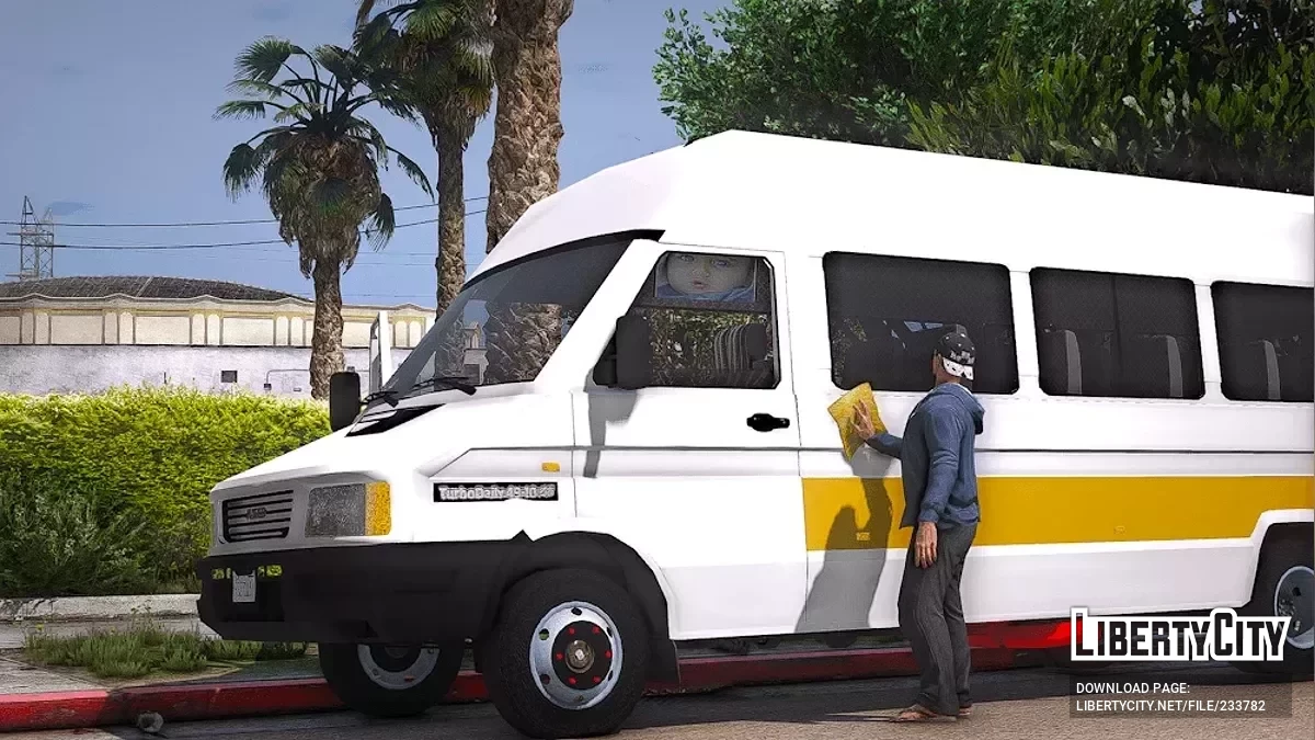 Iveco Libyan Bus v1.0 / GTA 5