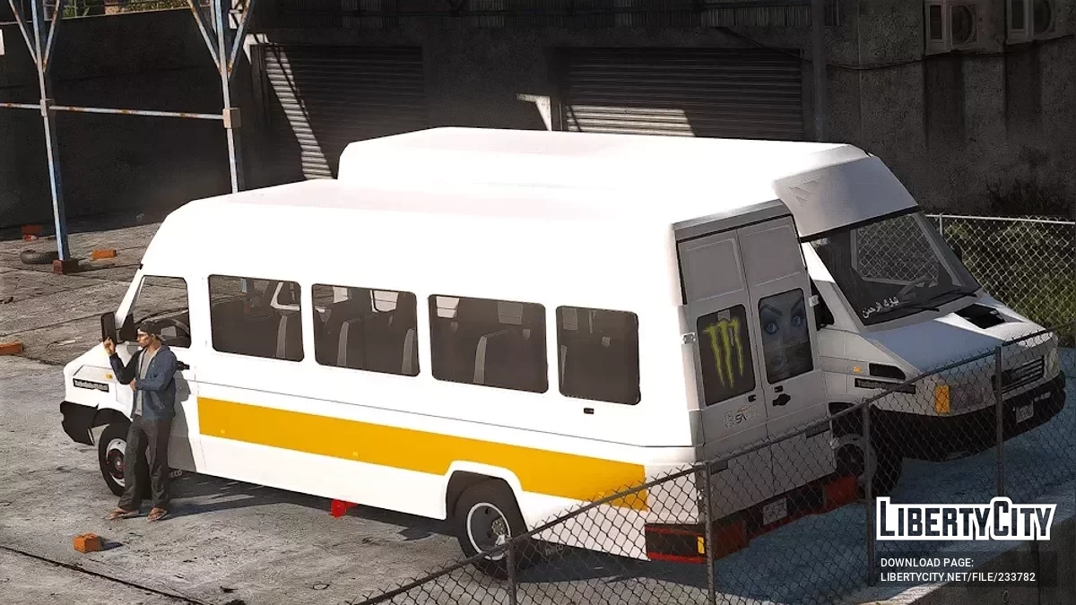 Iveco Libyan Bus v1.0 / GTA 5