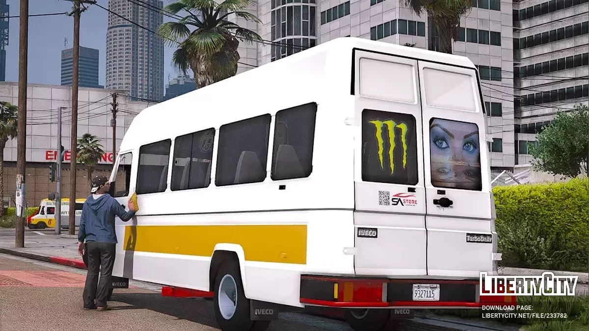 Iveco Libyan Bus v1.0 / GTA 5