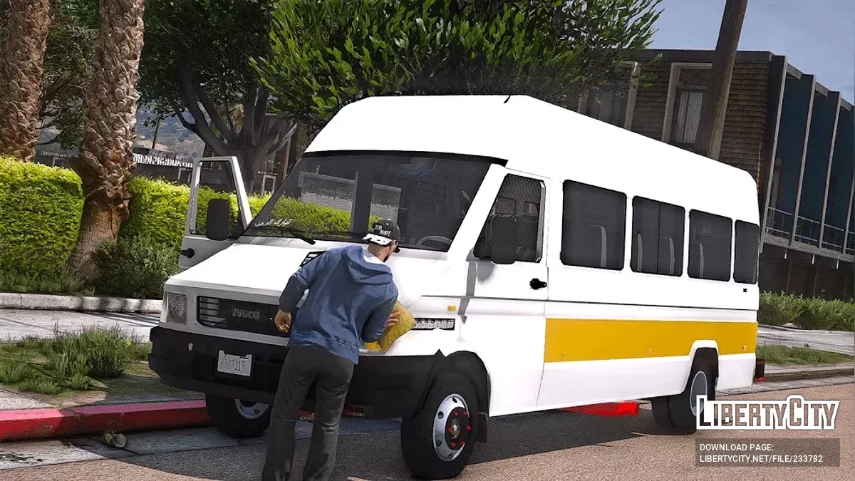 Iveco Libyan Bus v1.0 / GTA 5