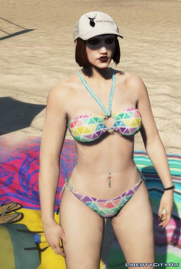 Лиз гта 5. GTA 5 Bikini. GTA 5 female. ГТА 5 бикини. GTA 5 Mod Bikini.