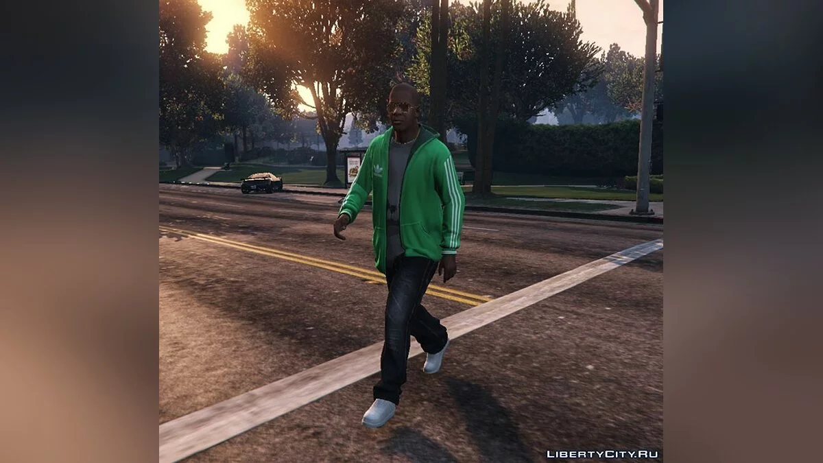 Green Adidas Jacket / GTA 5