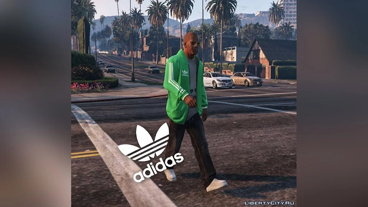 Green Adidas Jacket / GTA 5