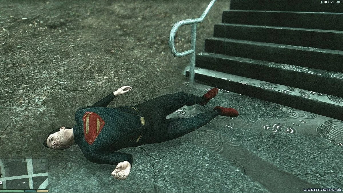 Man of steel Cycling gear / GTA 5