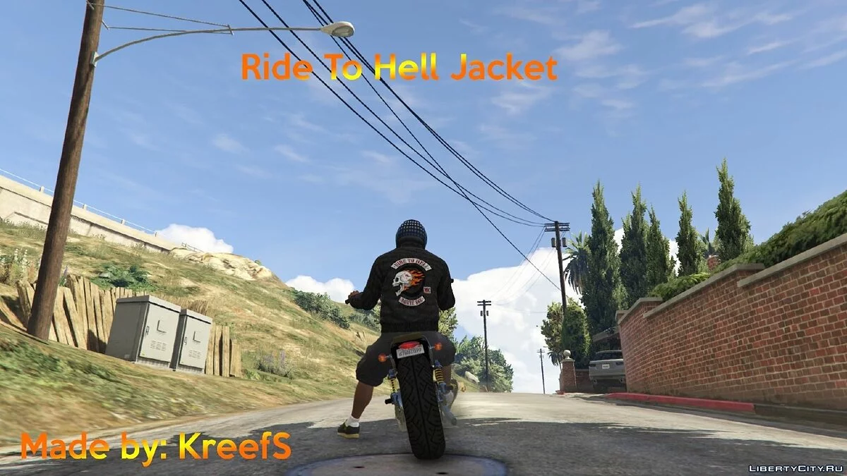 Ride To Hell Jacket (Franklin) / GTA 5