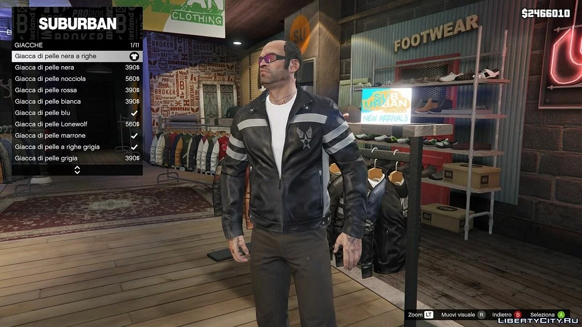 Avirex Jacket для Тревора / GTA 5