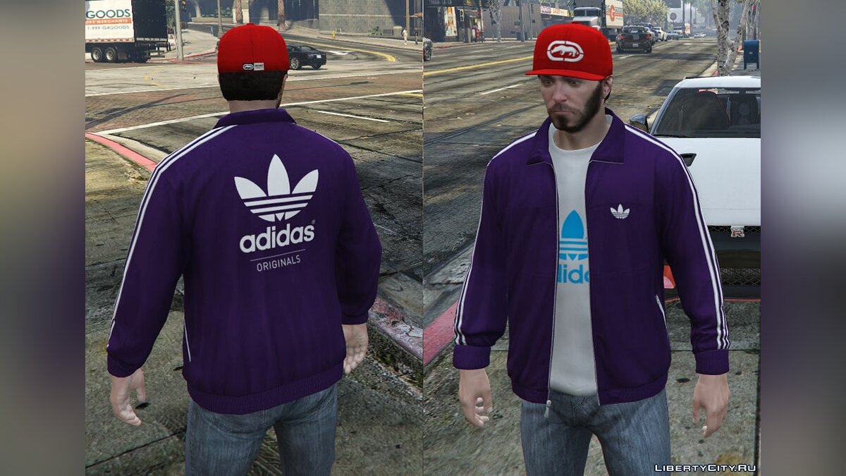 Скачать Adidas Originals Jackets Pack for Franklin для GTA 5