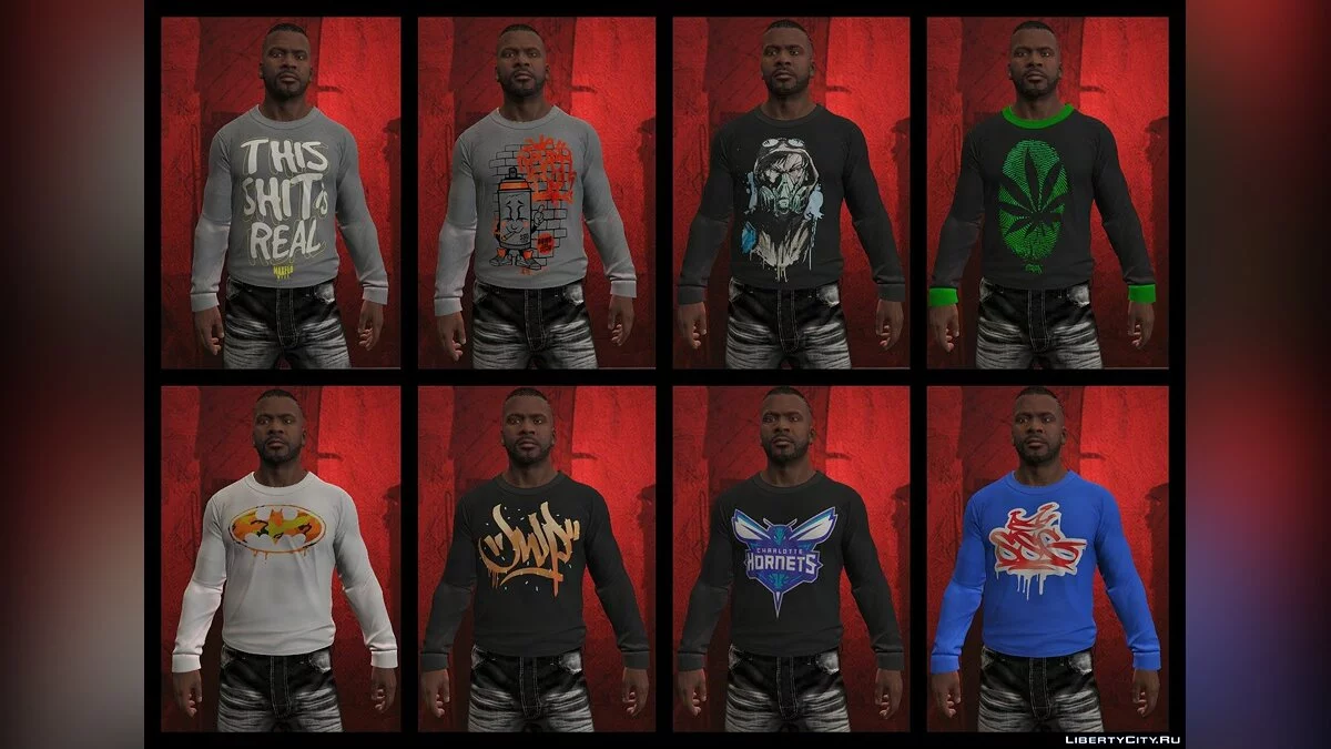 Franklin BIG Clothes Pack / GTA 5