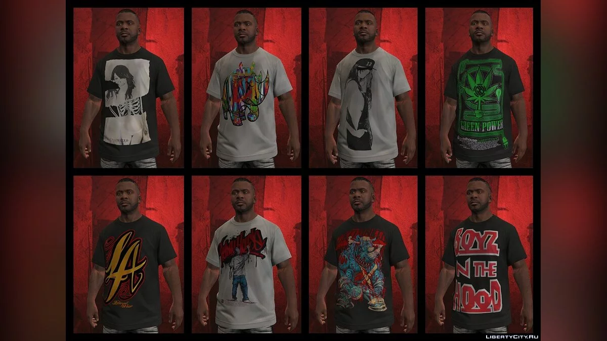 Franklin BIG Clothes Pack / GTA 5