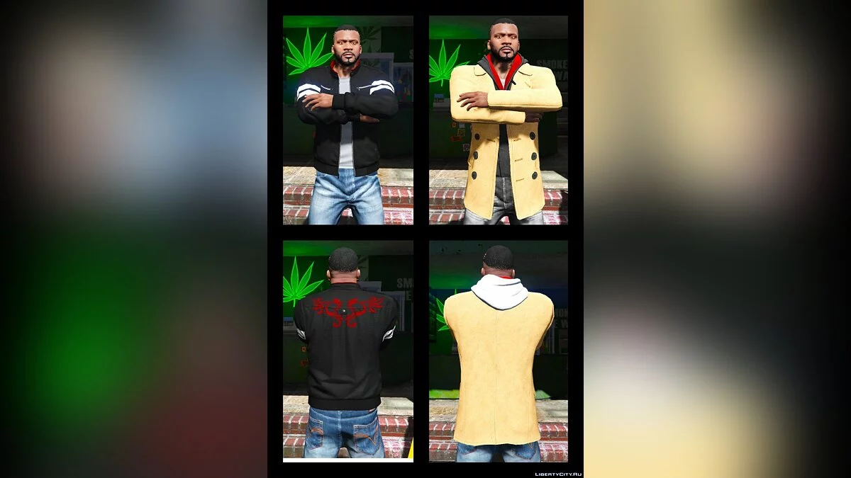 Franklin BIG Clothes Pack / GTA 5