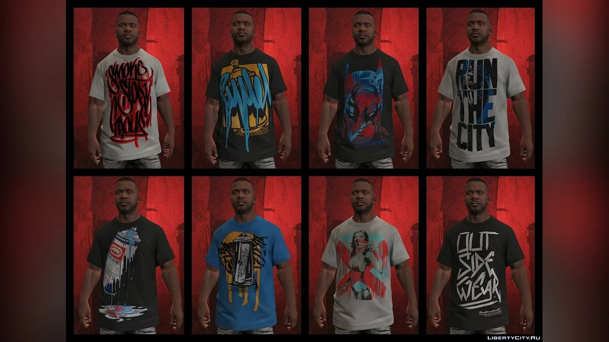 Franklin BIG Clothes Pack / GTA 5
