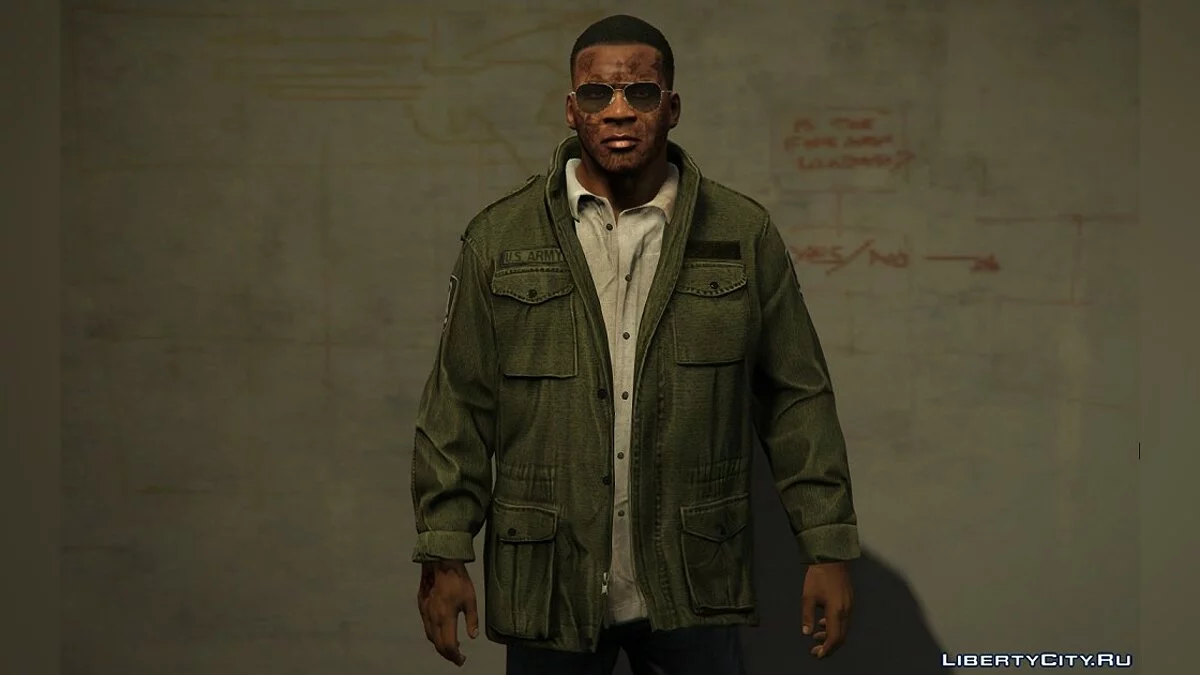 Mafia 3 Inspired Veteren Jacket for Franklin / GTA 5