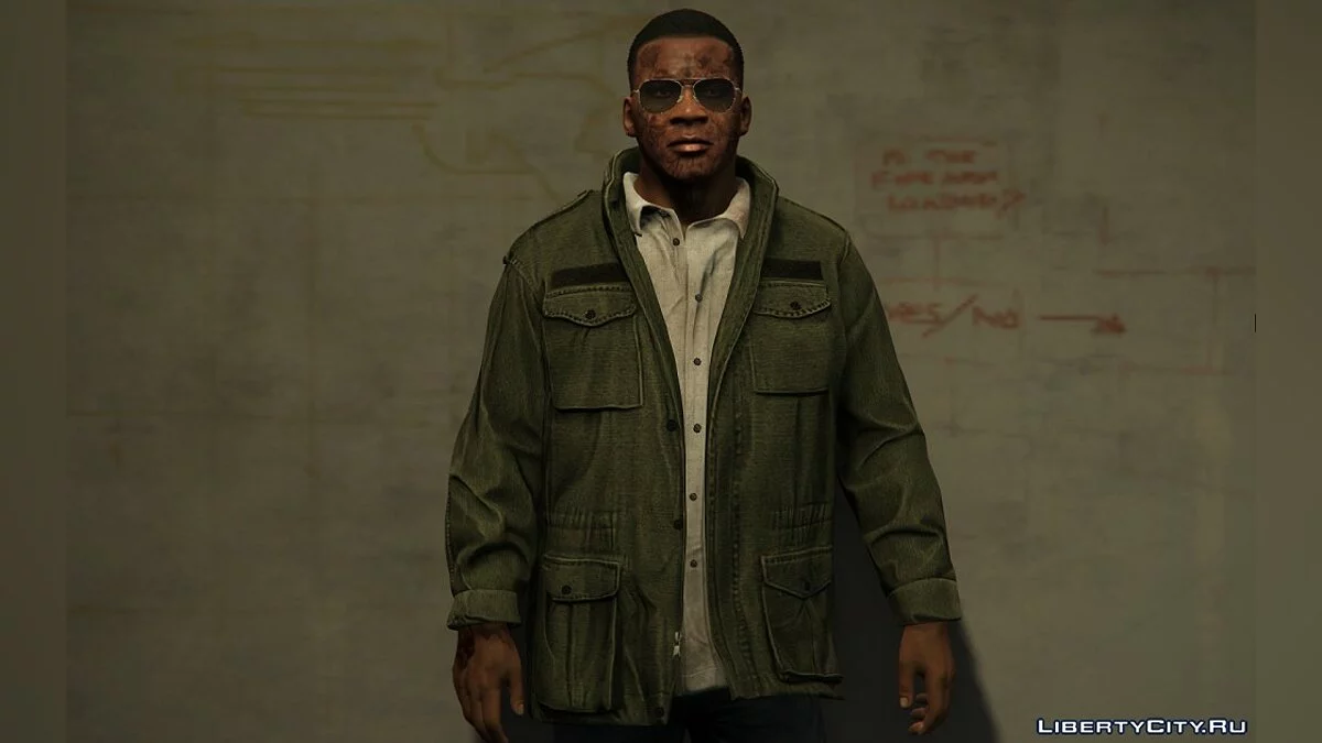 Mafia 3 Inspired Veteren Jacket for Franklin / GTA 5