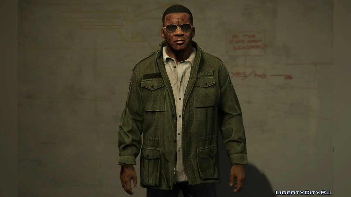 Mafia 3 Inspired Veteren Jacket for Franklin / GTA 5