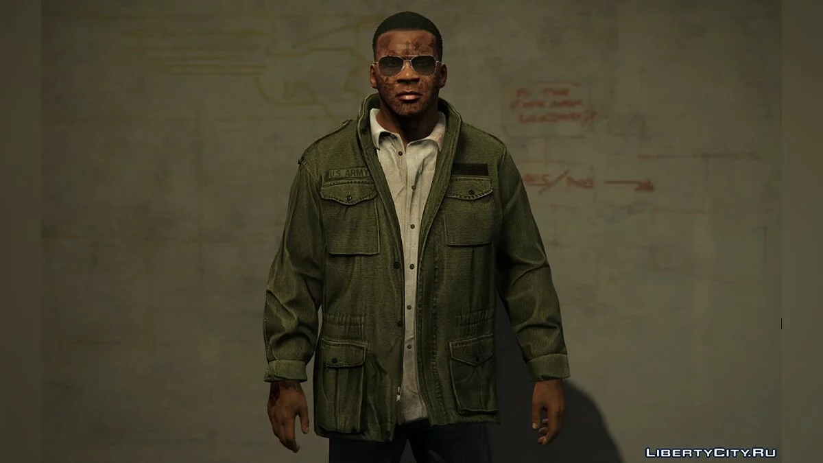 Mafia 3 Inspired Veteren Jacket for Franklin / GTA 5