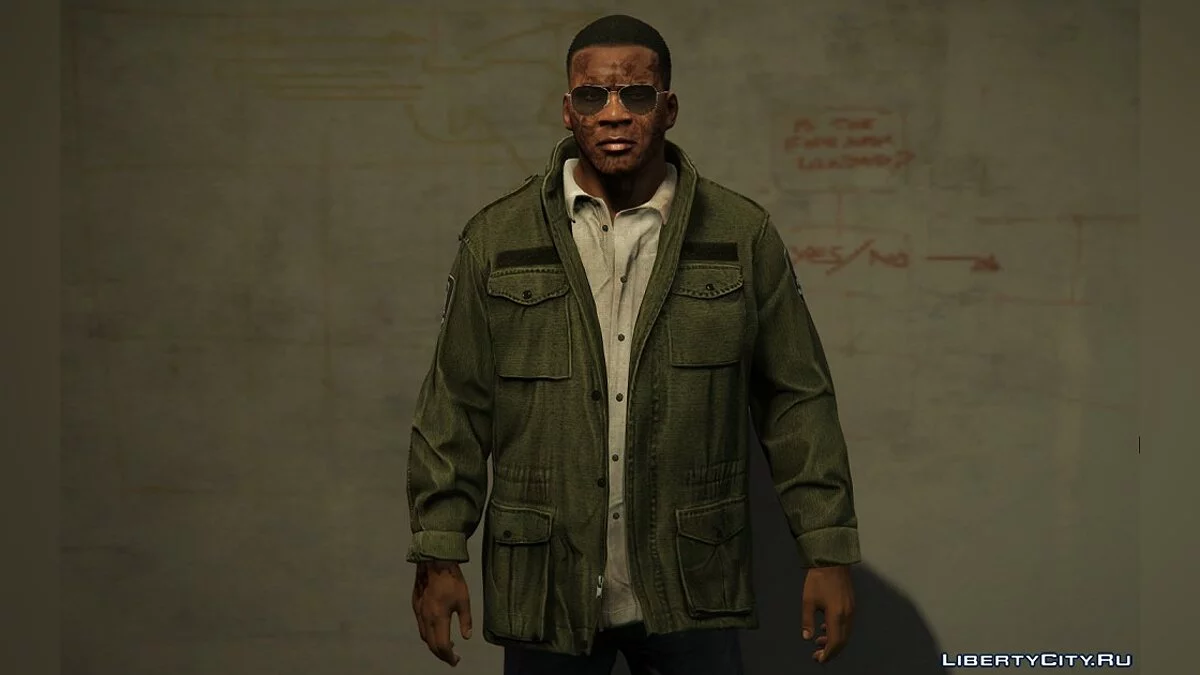 Mafia 3 Inspired Veteren Jacket for Franklin / GTA 5