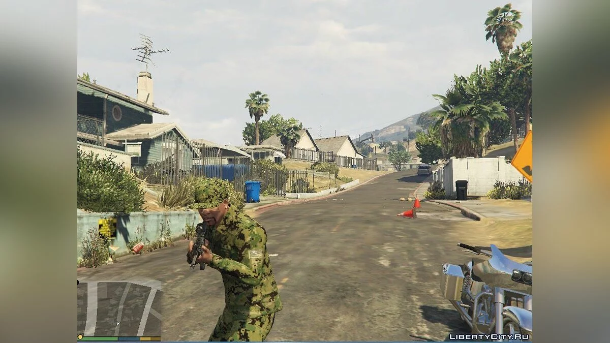 United States Navy Uniform for Franklin / GTA 5